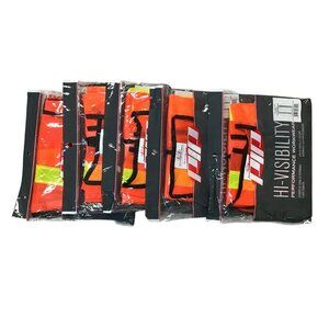 NEW 5 PACK - PIP Hi-Visibility Performance Workwear Safety Vest